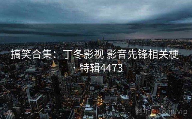 搞笑合集：丁冬影视 影音先锋相关梗 · 特辑4473
